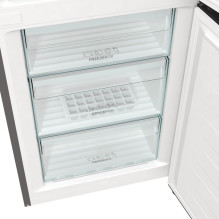 Gorenje NRK6192AXL4 fridge-freezer Freestanding 300 L E Grey