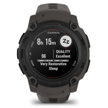 „Garmin Instinct E“ 2,18 cm (0,86 colio) MIP 40 mm Skaitmeninis 166 x 166 pikselių Juodas GPS (palydovinis)
