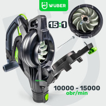Electric leaf blower 3000 W with shredder 15:1 W43422 WUBER Electric leaf blower 3000 W with shredder 15:1 W43422 WUBER
