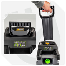 Electric blade branch shredder 2500 W 45 L W94205 WUBER Electric blade branch shredder 2500 W 45 L W94205 WUBER