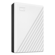 WD „My Passport 5“ TB 2.5 „Zoll“ USB 3.0 Micro-B (5Gb / s) baltas išorinis kietasis diskas HDD WD „My Passport 5“ TB 2.5 „Zoll“ USB 3.0 Micro-B (5Gb / s) baltas išorinis kietasis diskas HDD