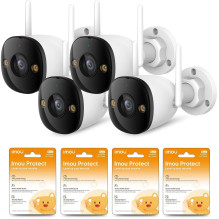 IP camera set 4 Imou bullet...