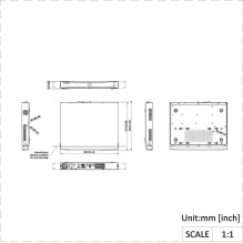 HIKVISION IP recorder DS-7608NXI-I2 / 8P / S(STD)(E) HIKVISION IP recorder DS-7608NXI-I2 / 8P / S(STD)(E)