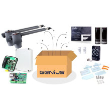 Genius G-Bat 300 gate set for 6m double-wing gates Genius G-Bat 300 gate set for 6m double-wing gates