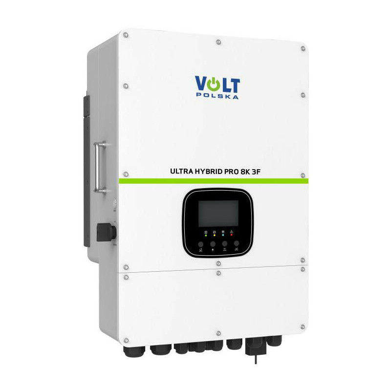 Hybrid solar inverter Volt Polska Ultra Hybrid Pro 8000W 8K 3F 48 / 230V-400V 2x MPPT (200-650V)