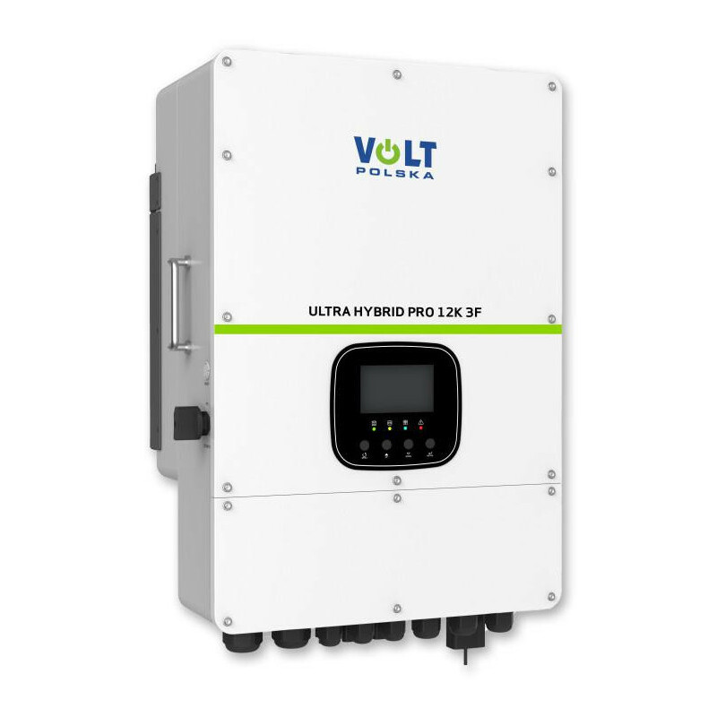 Hybrid solar inverter Volt Polska Ultra Hybrid Pro 12000W 12K 3F 48 / 230V-400V 2x MPPT (200-650