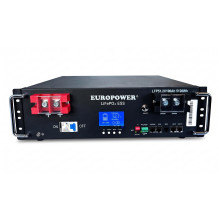 LiFePO4 Energy Storage EUROPOWER Series LFP 51.2V 100Ah BMS, LCD (Lifespan ~5000 cycles) + Stand