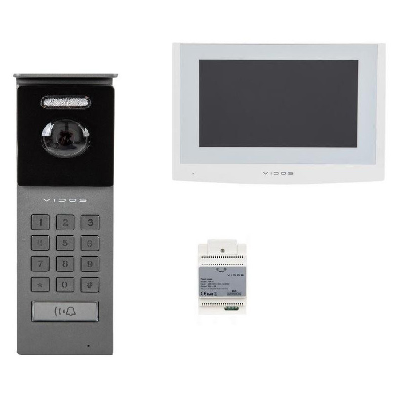 Vaizdo domofonas VIDOS 2IP S202 / M200W-X