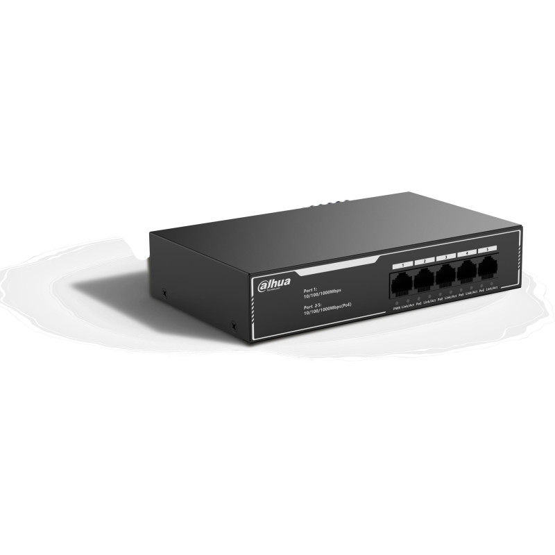 Tinklo jungiklis SWITCH DAHUA SG1005LP
