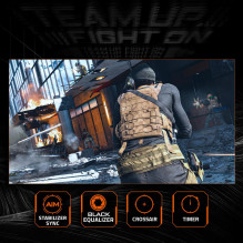 LCD Monitor, GIGABYTE, GS27QA EU, 27", Gaming, Panel IPS, 2560x1440, 16:9, 180 ??, 1 ms, Colour Black, GS27QAEU