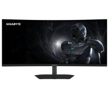 LCD Monitor, GIGABYTE, 34 ", 3440 x 1440 pixels, UltraWide Quad HD, Native aspect ratio 21:9, LED, Curved, G34WQC2E