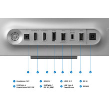 Samsung G80SH computer monitor 81.3 cm (32") 3840 x 2160 pixels 4K Ultra HD OLED Silver
