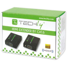 Techly HDMI Extender über Netzwerkkabel Cat5e / 6, 60m Techly HDMI Extender über Netzwerkkabel Cat5e / 6, 60m