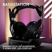 LogitechG ASTRO A50 (Gen 5) Black - Kabelloses LIGHTSPEED Gaming-Headset und Basisstation mit PLAYSYNC Audio LogitechG ASTRO A50 (Gen 5) Black - Kabelloses LIGHTSPEED Gaming-Headset und Basisstation mit PLAYSYNC Audio