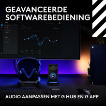 LogitechG ASTRO A50 (Gen 5) Black - Kabelloses LIGHTSPEED Gaming-Headset und Basisstation mit PLAYSYNC Audio LogitechG ASTRO A50 (Gen 5) Black - Kabelloses LIGHTSPEED Gaming-Headset und Basisstation mit PLAYSYNC Audio