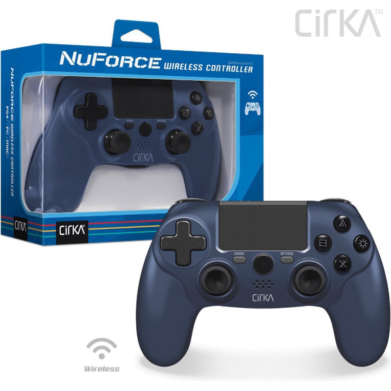 Wireless Game Controller for PS4 / PC / Mac Pad Cirka NuForce Twilight Blue