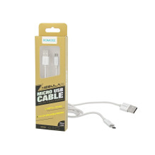 Cable ROMOSS micro USB (charging, data sync) - silver Cable ROMOSS micro USB (charging, data sync) - silver