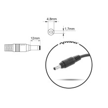 Movano car charger 19v 4.74a (4.8x1.7 bullet) 90W for Compaq, HP, LG