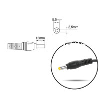 Movano charger 19v 3.95a (5.5x2.5) 75W for Toshiba, Compaq, HP, Asus