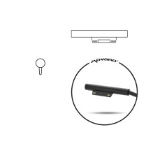 Movano charger 12v 2.58a (multipin) 30W for Tablet Microsoft Surface Movano charger 12v 2.58a (multipin) 30W for Tablet Microsoft Surface