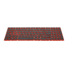Laptop keyboard for Acer Nitro 5 AN515 - connector 28pin red (numeric, backlight)
