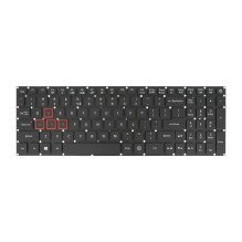 Laptop keyboard for Acer Nitro 5 AN515 - connector 32pin (numeric, backlight)
