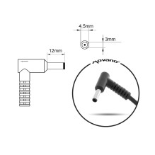 Movano charger 19.5v 6.7a (4.5x3.0 pin) 130W for Dell