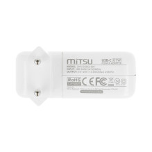 Mitsu charger 61W USB type C USB-C (white)