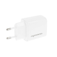 Movano GaN 30W USB-C PD + USB-A Charger (White)