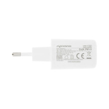 Movano GaN 30W USB-C PD + USB-A Charger (White)