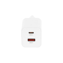 Movano GaN 45W USB-C PD + USB-A Charger (White)