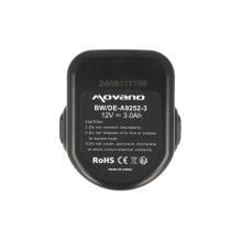 Movano battery for DeWalt A9252, DE9037, DE9071