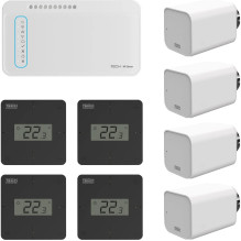 Wireless radiator heating...