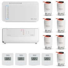 TECH CONTROLLERS Wireless zoned underfloor heating control set TECH CONTROLLERS Wireless zoned underfloor heating control set