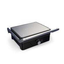 Brock HCG 5000 SS elektrinis grilis 2000W, juodas / plieninis Brock HCG 5000 SS elektrinis grilis 2000W, juodas / plieninis