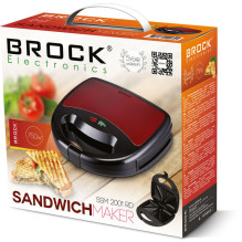 Brock SSM 2001 RD sumuštinių skrudintuvas 750W,Red