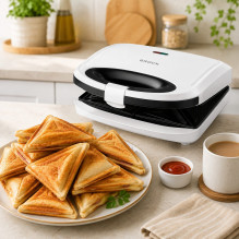 Brock SSM 3008 WH 8 Toast Maker XXL 1400W, balta Brock SSM 3008 WH 8 Toast Maker XXL 1400W, balta