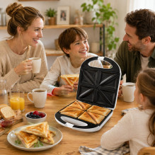 Brock SSM 3008 WH 8 Toast Maker XXL 1400W, balta Brock SSM 3008 WH 8 Toast Maker XXL 1400W, balta