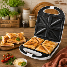Brock SSM 3008 WH 8 Toast Maker XXL 1400W, White
