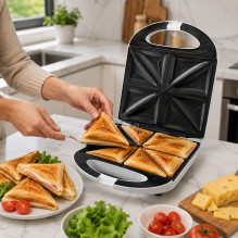 Brock SSM 3008 WH 8 Toast Maker XXL 1400W, balta Brock SSM 3008 WH 8 Toast Maker XXL 1400W, balta
