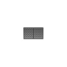 Brock SSM 6004 RD 4 viename sumuštinių / riešutų / vaflių keptuvė ir grilis, 750 W, Red