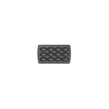 Brock SSM 6004 RD 4 viename sumuštinių / riešutų / vaflių keptuvė ir grilis, 750 W, Red