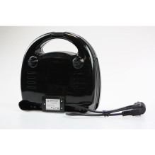 Brock SSM 2004 SS 3 viename sumuštinių / vaflių keptuvė ir riešutų keptuvė 750W, juoda / plieninė