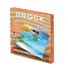 Brock BS 001 vonios svarstyklės, 2xAAA Baterija (pridedama) Brock BS 001 vonios svarstyklės, 2xAAA Baterija (pridedama)