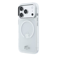 Dėklas Lacoste IML Frosted Petit Pique Metal Logo MagSafe Apple iPhone 18 Pro Dėklas Lacoste IML Frosted Petit Pique Metal Logo MagSafe Apple iPhone 18 Pro