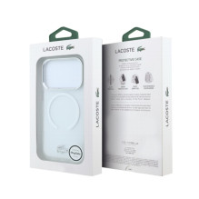 Dėklas Lacoste IML Frosted Petit Pique Metal Logo MagSafe Apple iPhone 18 Pro Dėklas Lacoste IML Frosted Petit Pique Metal Logo MagSafe Apple iPhone 18 Pro