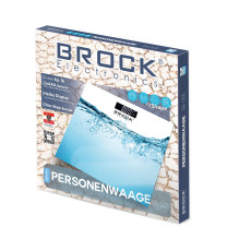 Brock BS 005 vonios svarstyklės, 2xAAA Baterija (pridedama)