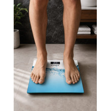 Brock BS 005 Bathroom Scale, 2xAAA Battery (included)