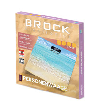 Brock BS 002 vonios svarstyklės, 2xAAA Baterija (pridedama)