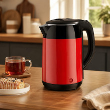 Brock WK 5522 RD virdulys su 360 laipsnių pagrindu 1,8L 1500W Juoda / Red